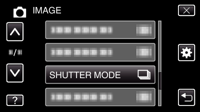 SHUTTER MODE